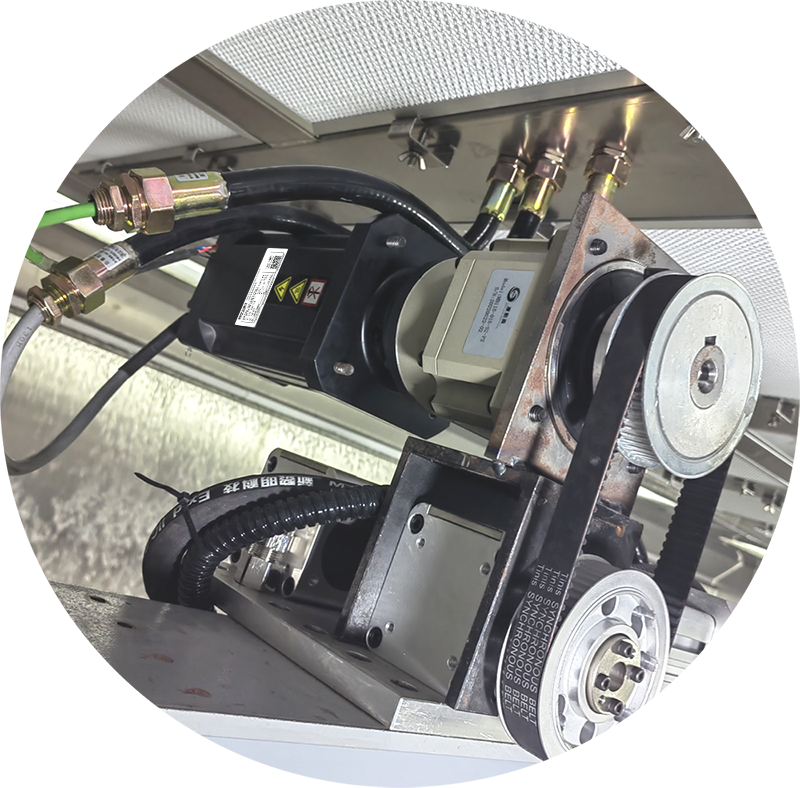 防爆伺服電機在自動車標噴涂車間方案