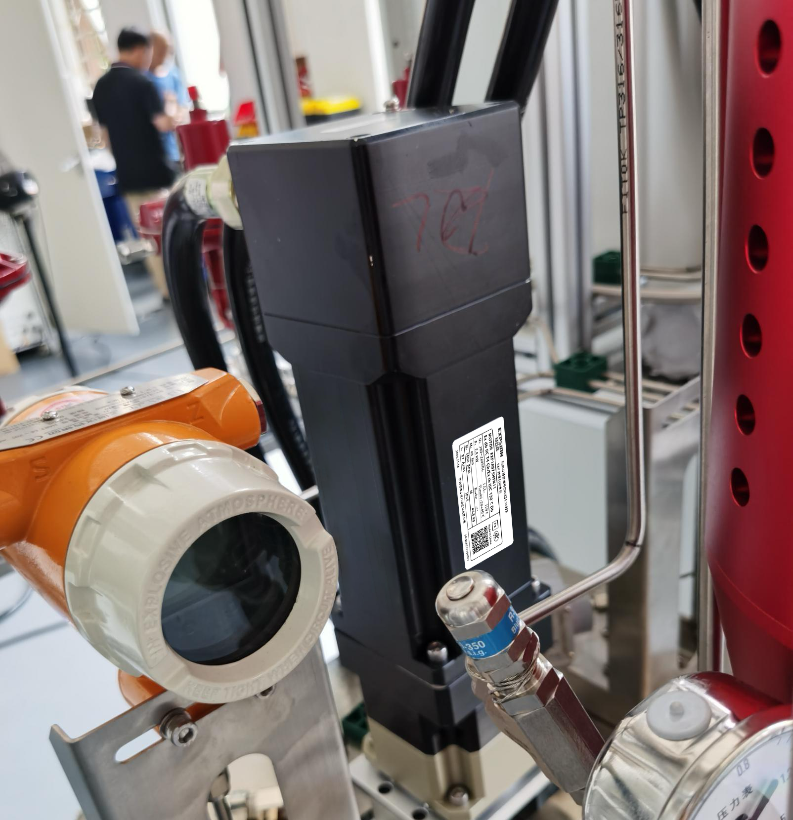 防爆伺服電機在反應釜設備上方案